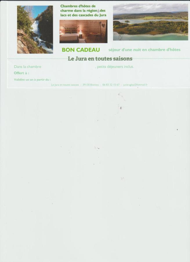 Le Jura En Toutes Saisons Piscine, Spa, Location Vtt, Balades 2Cv, Climatisation Bonlieu ภายนอก รูปภาพ