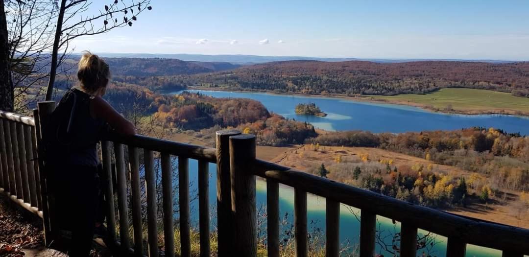 Le Jura En Toutes Saisons Piscine, Spa, Location Vtt, Balades 2Cv, Climatisation Bonlieu ภายนอก รูปภาพ